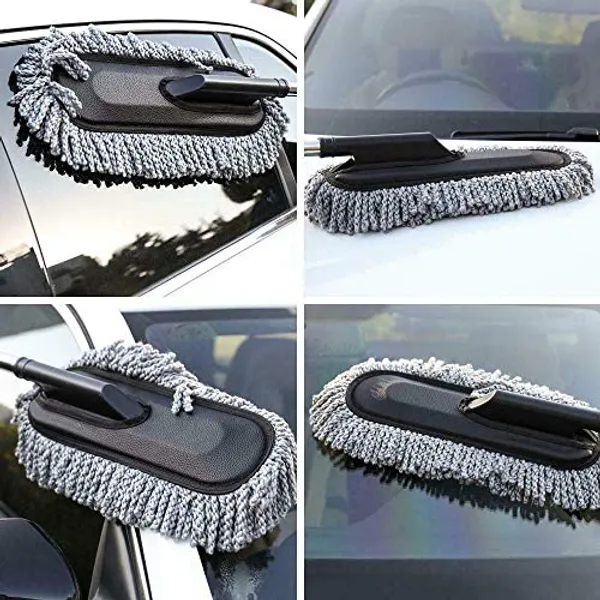 Larrito_Removable_Telescopic_Car_Wax_Drag_Nano_Fiber_Car_Wash_Brush